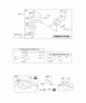 Carburetor Fuel Supply Diagram and Parts List for 123J02-0100-E1  Briggs and Stratton Engine